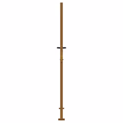 vidaXL Garden Gate Outdoor Driveway Gate Fence Gate Fence Panel Corten Steel - 105 x 205 cm