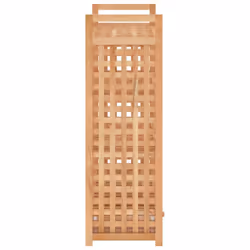 vidaXL Solid Wood Walnut Shoe Rack with Drawer Hallway Shoe Storage Shelf - Additional view 5