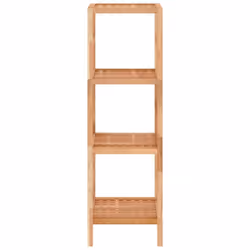 vidaXL Solid Wood Walnut Bathroom Shelf 35.5x35.5x112.5 cm/35.5x35.5x79 cm - 35.5 x 35.5 x 112.5 cm - Additional view 2