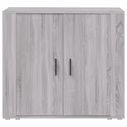 vidaXL Sideboard Side Cabinet Storage Cupboard Home Organiser Engineered Wood - Grey sonoma - Additional view 4