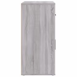 vidaXL Sideboard Side Cabinet Storage Cupboard Home Organiser Engineered Wood - Grey sonoma - Additional view 5