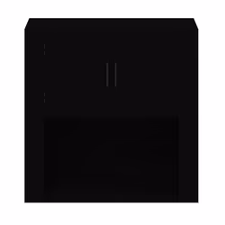 vidaXL Wall Cabinet Black Engineered Wood Sideboard Cabinet Home Organiser