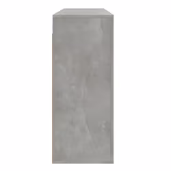 vidaXL Wall Cabinet Concrete Grey Engineered Wood Sideboard Home Organiser - Additional view 5