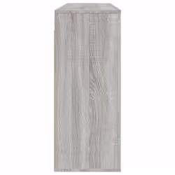 vidaXL Wall Cabinet Grey Sonoma Engineered Wood Side Cabinet Home Organiser - Additional view 4