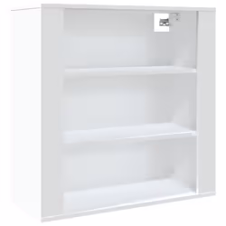vidaXL Wall Cabinet Hanging Storage Cabinet Wall Cupboard Engineered Wood - White