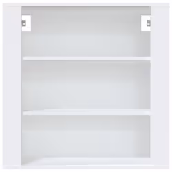 vidaXL Wall Cabinet Hanging Storage Cabinet Wall Cupboard Engineered Wood - White