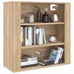 vidaXL Wall Cabinet Hanging Storage Cabinet Wall Cupboard Engineered Wood - Sonoma oak - Additional view 7