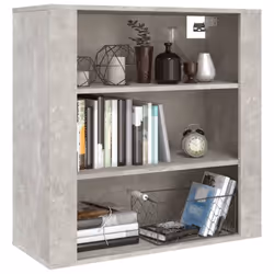 vidaXL Wall Cabinet Hanging Storage Cabinet Wall Cupboard Engineered Wood - Concrete grey - Additional view 7