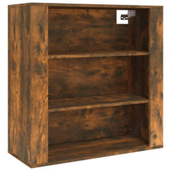 vidaXL Wall Cabinet Hanging Storage Cabinet Wall Cupboard Engineered Wood - Smoked oak
