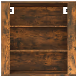 vidaXL Wall Cabinet Hanging Storage Cabinet Wall Cupboard Engineered Wood - Smoked oak