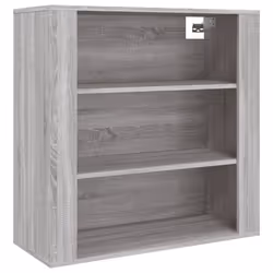 vidaXL Wall Cabinet Hanging Storage Cabinet Wall Cupboard Engineered Wood - Grey sonoma