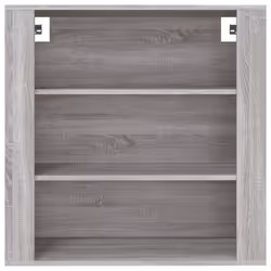 vidaXL Wall Cabinet Hanging Storage Cabinet Wall Cupboard Engineered Wood - Grey sonoma - Additional view 4