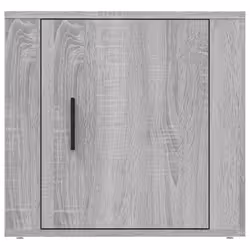 vidaXL 1/2x Bedside Cabinet White End Table Indoor Nightstand Telephone Stand - grey sonoma, 1 pcs - Additional view 5
