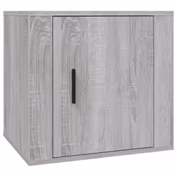 vidaXL 1/2x Bedside Cabinet White End Table Indoor Nightstand Telephone Stand - Grey sonoma, 2 x Bedside cabinet - Additional view 5