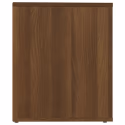 vidaXL 1/2x Bedside Cabinet White End Table Indoor Nightstand Telephone Stand - Brown oak, 2 x Bedside cabinet - Additional view 6