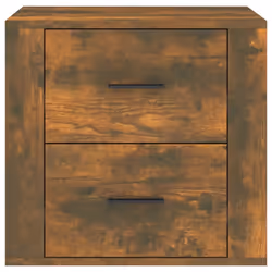 vidaXL Bedside Cabinet Nightstand Side Table Telephone Stand Multi Colours - Smoked oak - Additional view 5