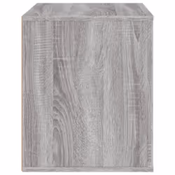 vidaXL Bedside Cabinet Nightstand Side Table Telephone Stand Multi Colours - Grey sonoma - Additional view 7