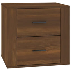 vidaXL Bedside Cabinet Nightstand Side Table Telephone Stand Multi Colours - Brown oak