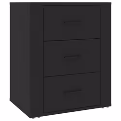 VidaXL 816713, Black, Wood, 500 mm, 360 mm, 600 mm, 1 pc(s)