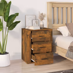 VidaXL 816717 nightstand/bedside table Oak