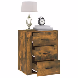 VidaXL 816717 nightstand/bedside table Oak - Additional view 4
