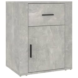 VidaXL 816724 nightstand/bedside table Concrete colour