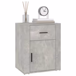VidaXL 816724 nightstand/bedside table Concrete colour - Additional view 4