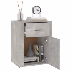 VidaXL 816724 nightstand/bedside table Concrete colour - Additional view 5