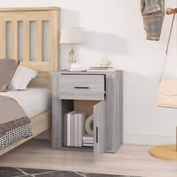 VidaXL 816726 nightstand/bedside table Oak