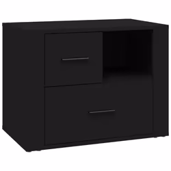 VidaXL 816737, Black, Wood, 600 mm, 360 mm, 450 mm, 1 pc(s)