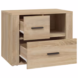 VidaXL 816739 nightstand/bedside table Oak - Additional view 7