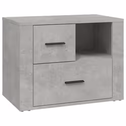 VidaXL 816740, Concrete colour, Wood, 600 mm, 360 mm, 450 mm, 1 pc(s)