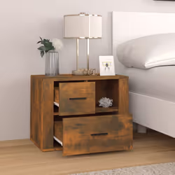VidaXL 816741 nightstand/bedside table Oak