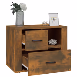 VidaXL 816741 nightstand/bedside table Oak - Additional view 5
