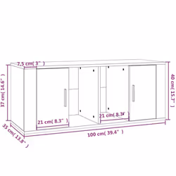 VidaXL 816800 TV cabinet/entertainment centre - Additional view 8