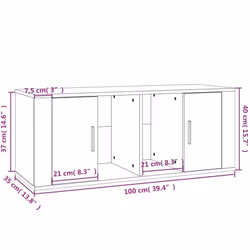 VidaXL 816806 TV cabinet/entertainment centre - Additional view 9
