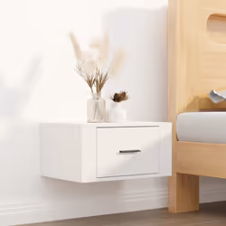 VidaXL 816841 nightstand/bedside table White - Additional view 3