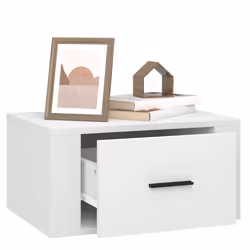 VidaXL 816841 nightstand/bedside table White - Additional view 5