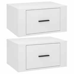 VidaXL 816845, White, Wood, 500 mm, 360 mm, 250 mm, 2 pc(s)