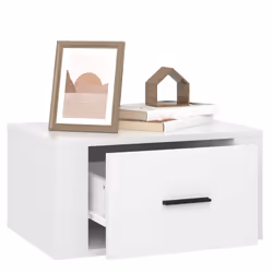 VidaXL 816845 nightstand/bedside table White - Additional view 5