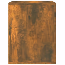 vidaXL Wall-mounted Bedside Cabinet Indoor Floating Nightstand Multi Colours - Smoked oak - Additional view 6