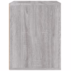vidaXL Wall-mounted Bedside Cabinet Indoor Floating Nightstand Multi Colours - Grey sonoma - Additional view 8