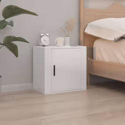 VidaXL 816868 nightstand/bedside table White