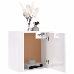 VidaXL 816868 nightstand/bedside table White - Additional view 4