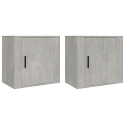 VidaXL 816873 nightstand/bedside table Concrete colour