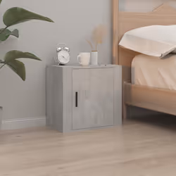 VidaXL 816873 nightstand/bedside table Concrete colour