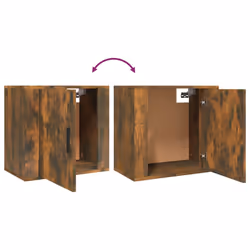 VidaXL 816874 nightstand/bedside table Oak - Additional view 8