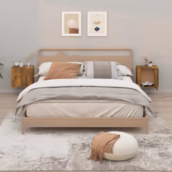VidaXL 816875 nightstand/bedside table Oak