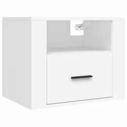 VidaXL 816881 nightstand/bedside table White - Additional view 5