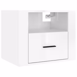 VidaXL 816885 nightstand/bedside table White - Additional view 5